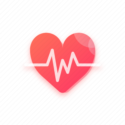 Heartbeat, heart, valentine, like, favorite, romance, love icon - Download on Iconfinder