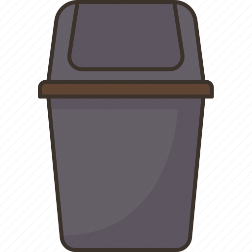 Wastebasket, bin, junk, trash, office icon - Download on Iconfinder