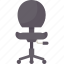 chair, swivel, seat, office, furniture