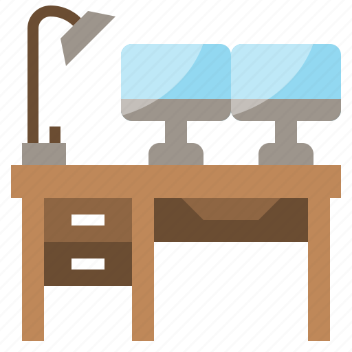 Chair, desk, furniture, paper, tray icon - Download on Iconfinder