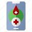 mobile application, smartphone, blood donation, healthcare and medical, medical service 