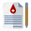 registration, form, agreement, document, blood donation 