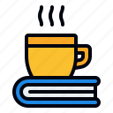 tea, tea cup, coffee break, book, study, education, reading, literature, tea mug