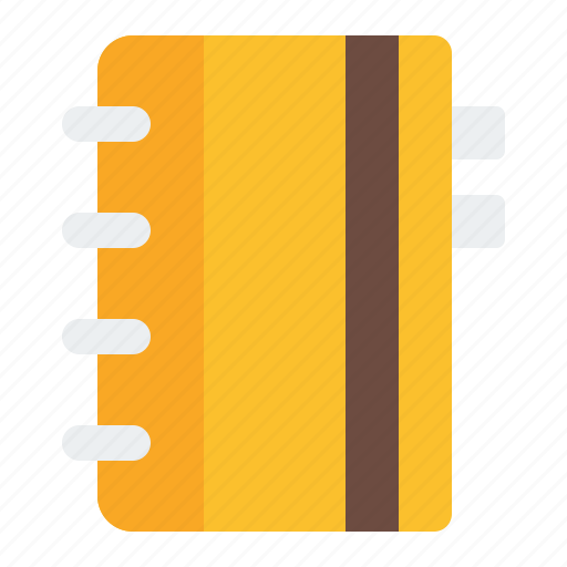 Notebook, spring notebook, book, education, agenda, business, address book icon - Download on Iconfinder