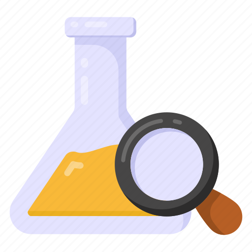 Chemical analysis, lab search, chemical search, laboratory research, lab analysis icon - Download on Iconfinder