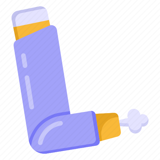 Asthma pump, inhaler, asthma inhaler, breathing pump, asthma apparatus icon - Download on Iconfinder
