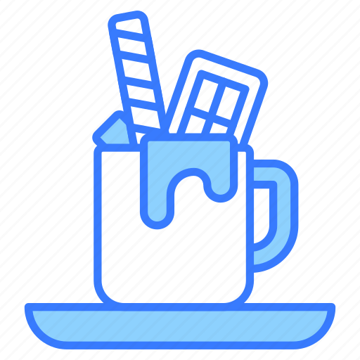 Hot, chocolate, cup, cocoa, drink, beverage, cozy icon - Download on Iconfinder