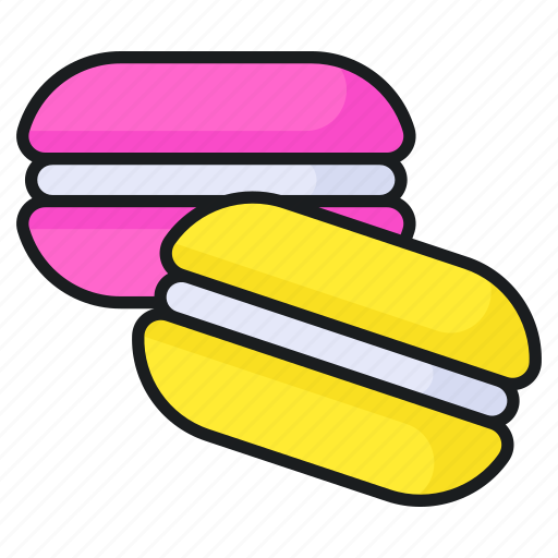 Macaron, confectionery, biscuit, cookie, dessert, sweet, macaroon icon - Download on Iconfinder