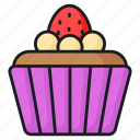 cupcake, food, cake, dessert, sweet, muffin, confectionery