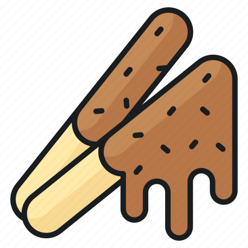 Candy, chocolate, sweet, dessert, confectionery, sticks, food icon - Download on Iconfinder