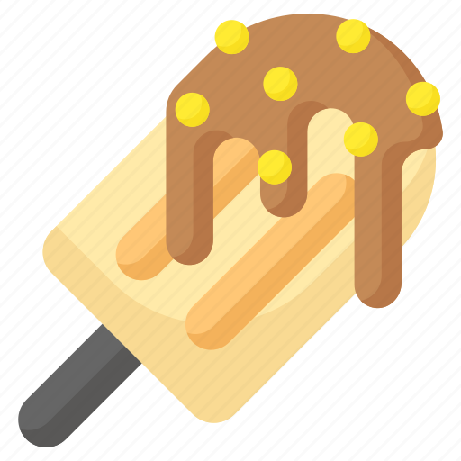 Popsicle, chocolate, ice cream, dessert, sweet, frozen, gelato icon - Download on Iconfinder