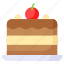 cake, chocolate, dessert, sweet, cherry, confectionery, food 