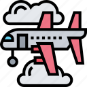 airplane, flight, aviation, travel, transportation