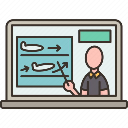 Online, training, pilot, learning, courses icon - Download on Iconfinder