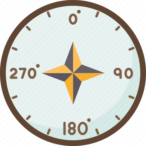 Aviation, degree, navigation, indicator, panel icon - Download on Iconfinder