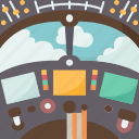 flight, simulator, cockpit, training, pilot