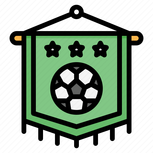 Banner, pennant, team, club, football, qatar, world icon - Download on Iconfinder