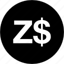 finance, money, payment, zimbabwe dollar currency, zwd