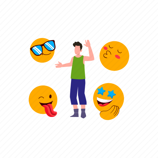 Boy, standing, celebrating, emoji, day icon - Download on Iconfinder