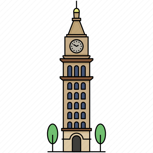Building, landmark, famous, daniels and fisher, tower, downtown, denver icon - Download on Iconfinder
