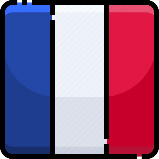 Counrty, flag, france, nation, national icon - Download on Iconfinder