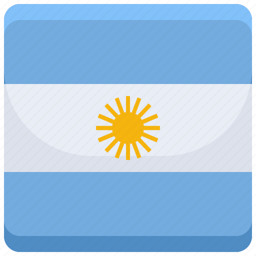 Argentina, counrty, flag, nation, national icon - Download on Iconfinder