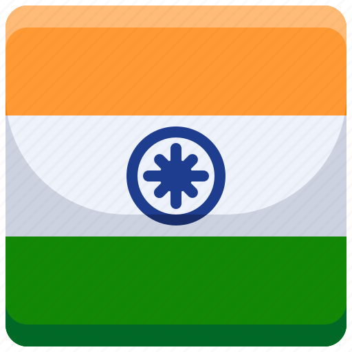Counrty, flag, india, nation, national icon - Download on Iconfinder