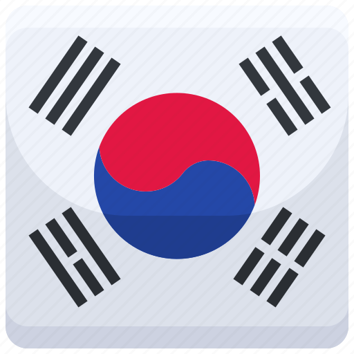 Counrty, flag, korea, nation, national, south icon - Download on Iconfinder