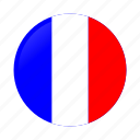 circle, country, flag, flags, france, france flag, french