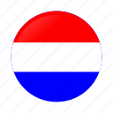 circle, country, flag, flags, national, nedherlans flag, netherlands