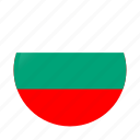 bulgaria, bulgaria flag, circle, country, flag, flags, national