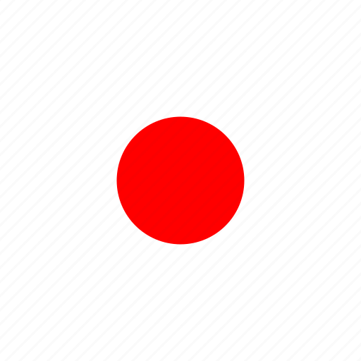 Circle, country, flag, flags, japan, japan flag, national icon - Download on Iconfinder