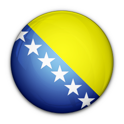 and, of, flag, herzegovina, bosnia 