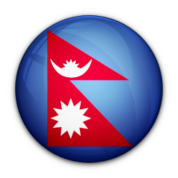 of, flag, nepal 