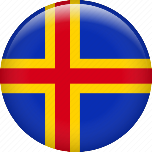 Aland, country, flag, nation icon - Download on Iconfinder