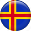 aland, country, flag, nation 