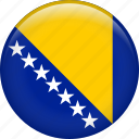 bosnia and herzegovina, country, flag, nation