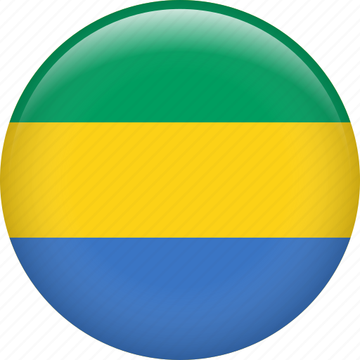 Gabon, country, flag, nation icon - Download on Iconfinder