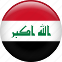 iraq, country, flag, nation