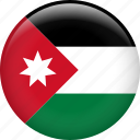 jordan, country, flag, nation