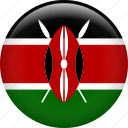 kenya, country, flag, nation