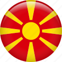 macedonia, country, flag