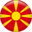 macedonia, country, flag 