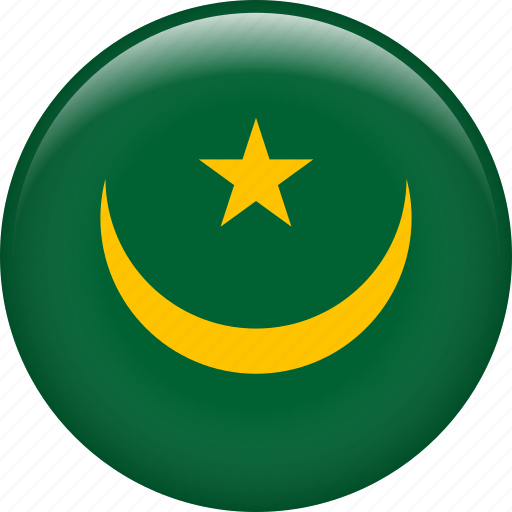 Mauritania, country, flag, nation icon - Download on Iconfinder