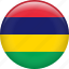 mauritius, country, flag, nation 