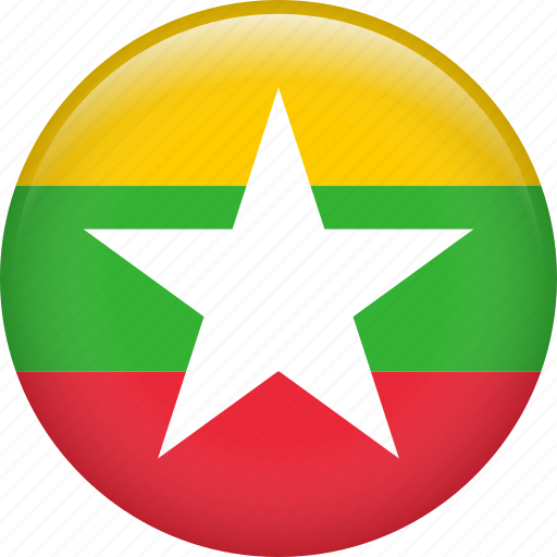 Myanmar, country, flag, nation icon - Download on Iconfinder