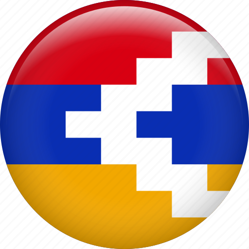 Flag, nagorno-karabakh republic, nation icon - Download on Iconfinder