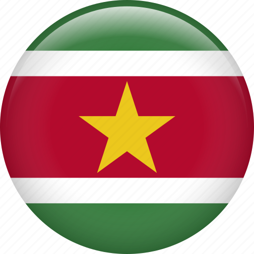 Suriname, country, flag, national icon - Download on Iconfinder