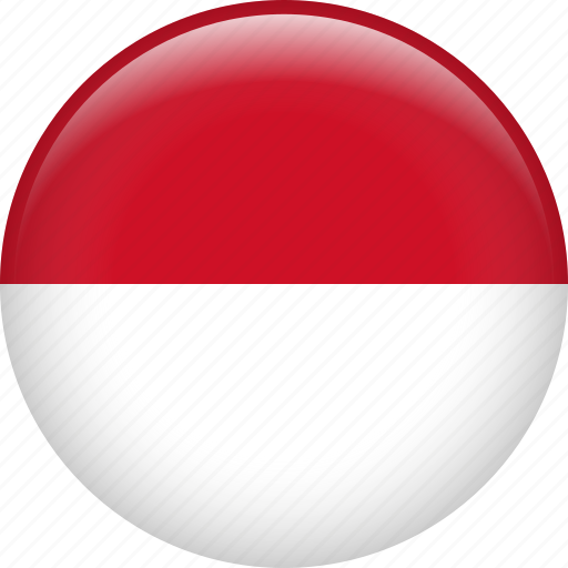 Country, flag, indonesia, nation icon