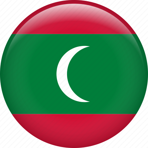 Maldives, country, flag, nation icon - Download on Iconfinder